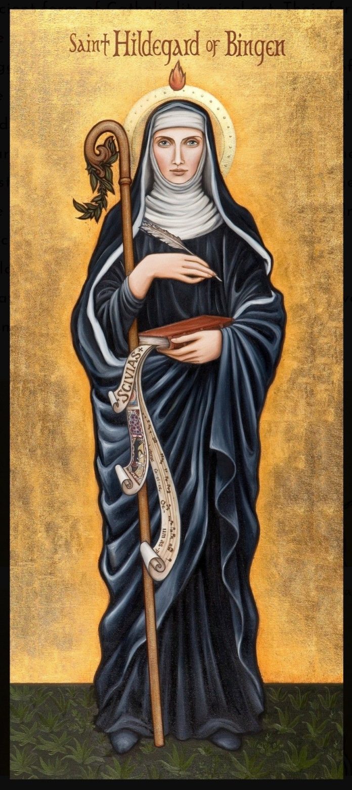 Thánh nữ Hildegard von Bingen là ai?